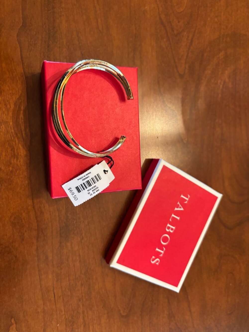 Talbots Cuff Bracelet - New with Tags - Picture 2 of 4